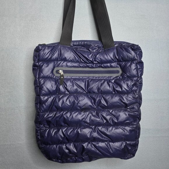 Columbia Sportswear Puffer Tote In Purple Nylon Polyester - Picture 1 of 6